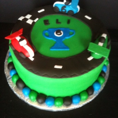 Race Car Birthday Cake