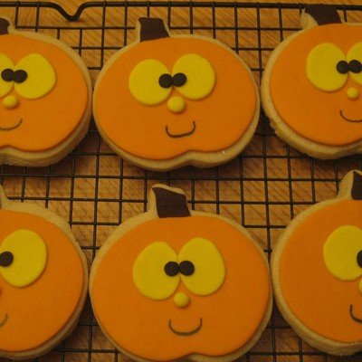 Jack O Lantern Cookies
