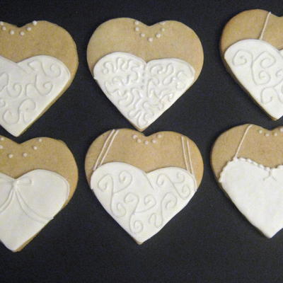 Wedding Gown Cookies
