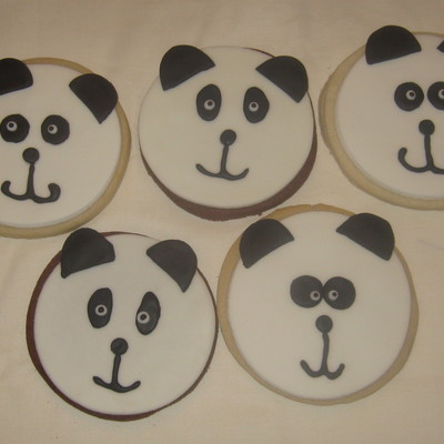 Panda Bear Cookies
