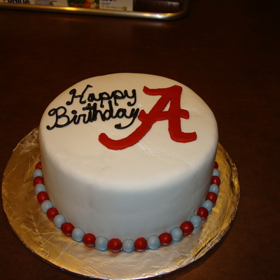Alabama Birthday Cake