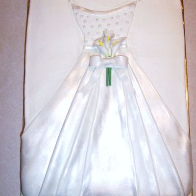 Wedding Gown Cake