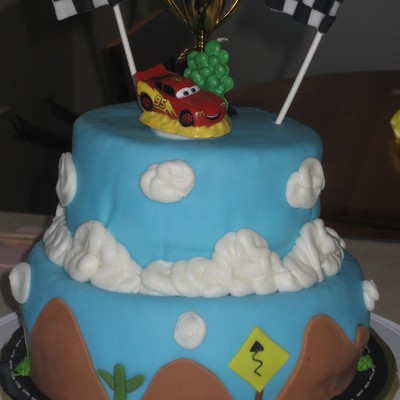 Cars Birthday Cake