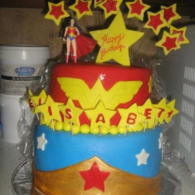 Wonder Woman Cake
