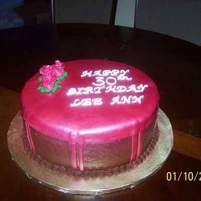 Pink/chocolate Birthday