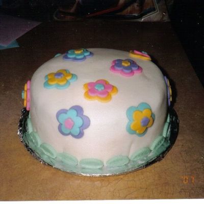 Fondant Cut Out Flowers