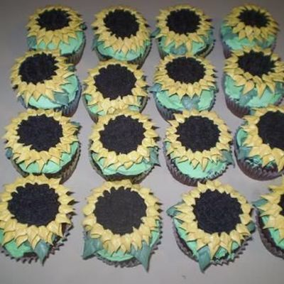 Sunflower Cupcakes