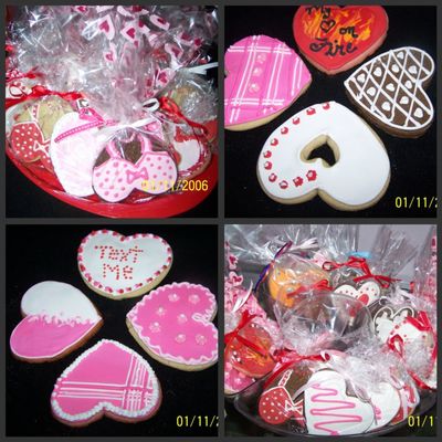 Even More Valentine Cookies
