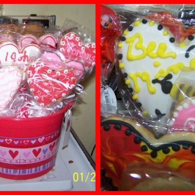 More Valentine Cookies