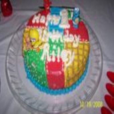 Sesame Street Cake