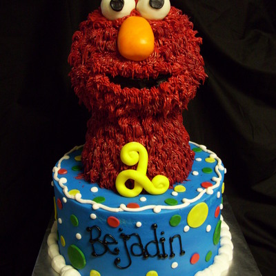 Elmo Cake