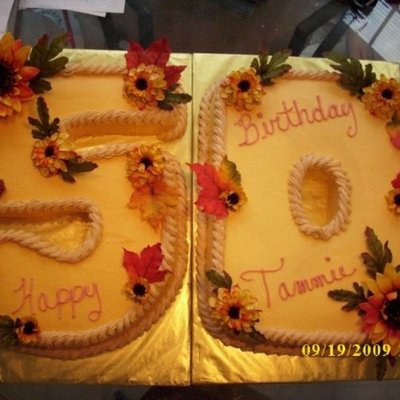 50Th Birthday Cake