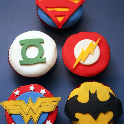 Justice League Cupcakes