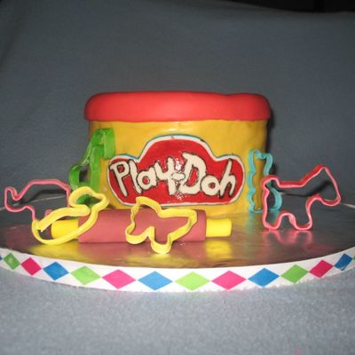 Play-Doh Cake