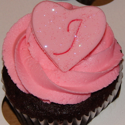 Pink Girly Cupcake