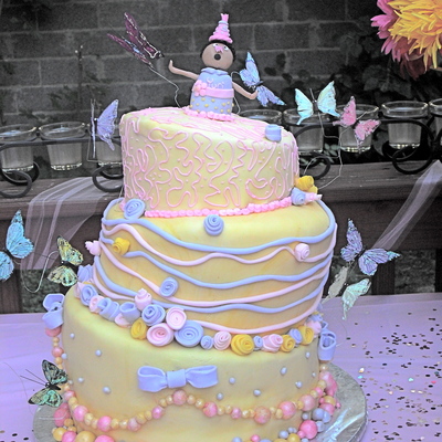 Butterfly Party Cake