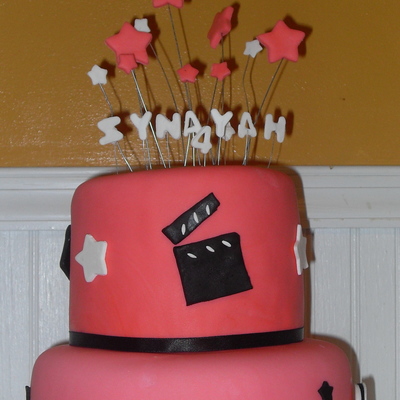 Hollywood Birthday Cake