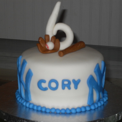 Yankee Baseball Cake
