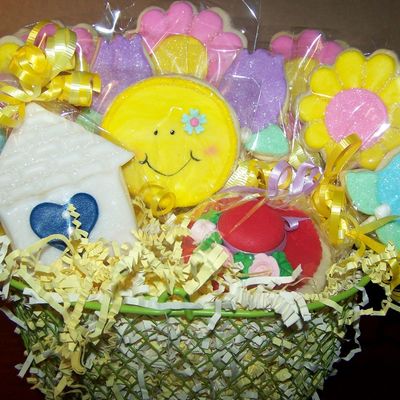 Spring Cookie Basket