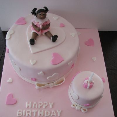 1St Birthday Cake With Smash Cake