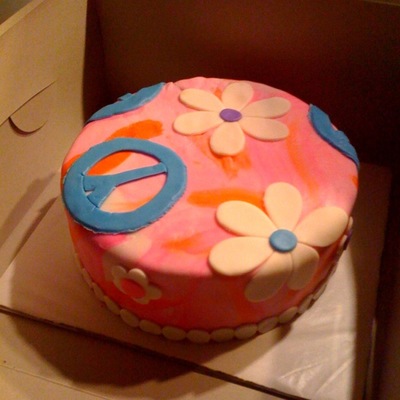 Tie-Die Cake