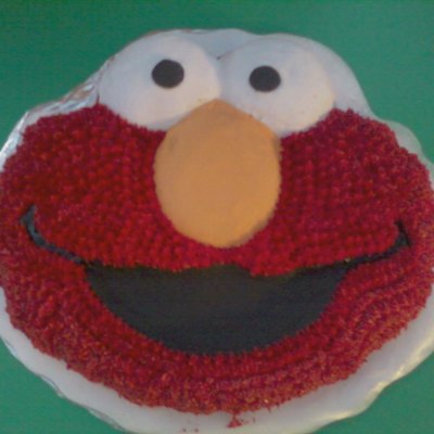 Elmo Cake