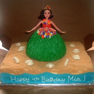 Snow White_Luau Cake