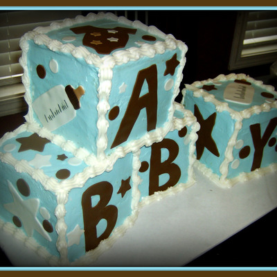 Baby Boy Blocks