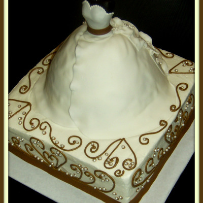Bridal Gown Cake