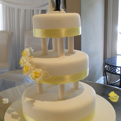 Ivory Wedding Cake!