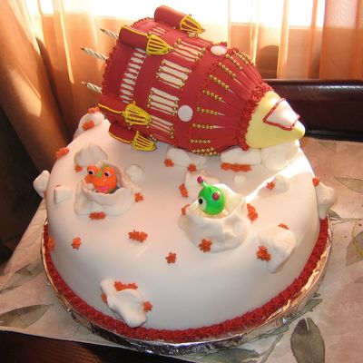 Rocket Cake
