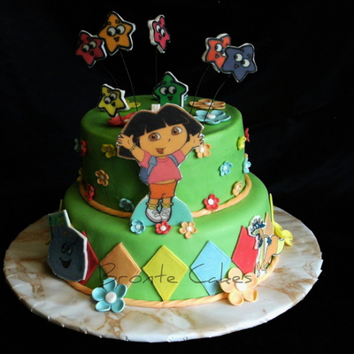 Dora The Explorer Birthday Cake
