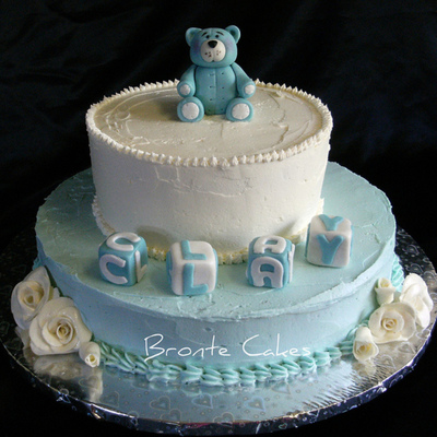 Clay's Christening Cake