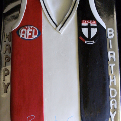 St Kilda Footy Jumper Cake