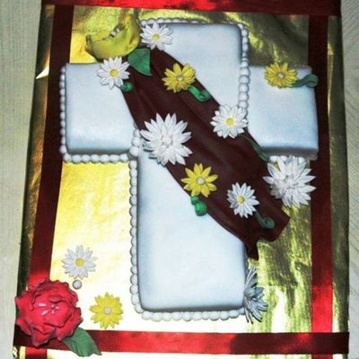 Cross Easter Cake