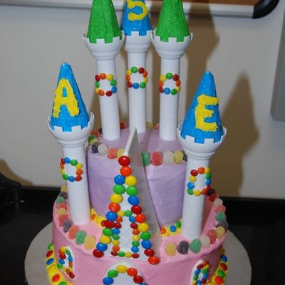 Candy Castle Cake