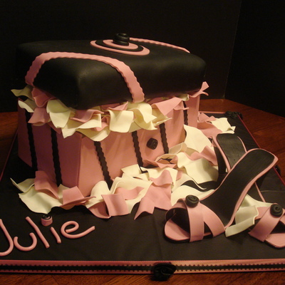 Julie's Shoebox Birthday Cake