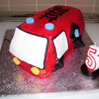 My Son's 5Th Birthday Cake