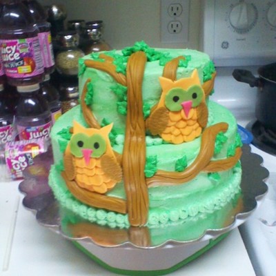 Owl Cake