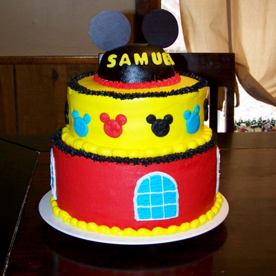 Mickey Mouse Clubhouse Cake