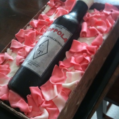 Wine Bottle Cake