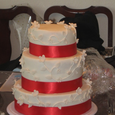 Simple Wedding Cake