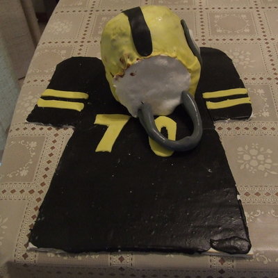 Steelers Helmet Cake