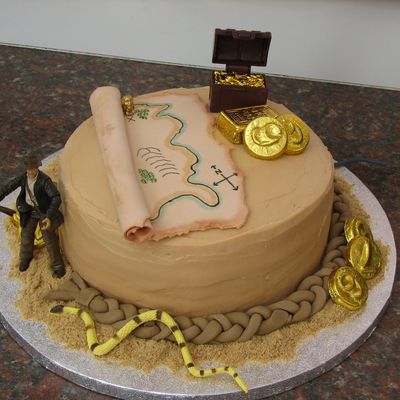 Indiana Jones Birthday Cake