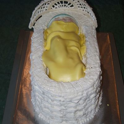 1St Baby Shower Cake Oct 2008