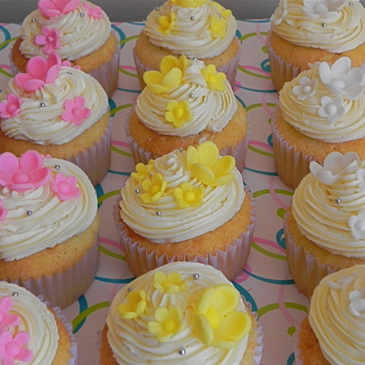 Flower Cupcakes