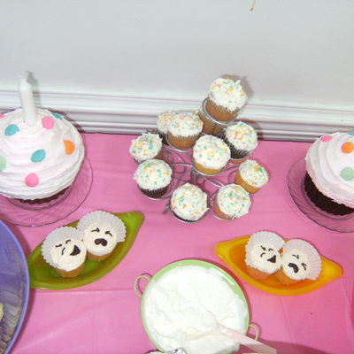 Giant Cupcake 1St Birthday