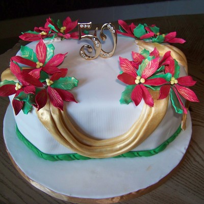 50Th Anniversary Cake