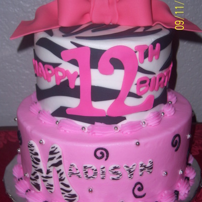 Zebra Print And Pink