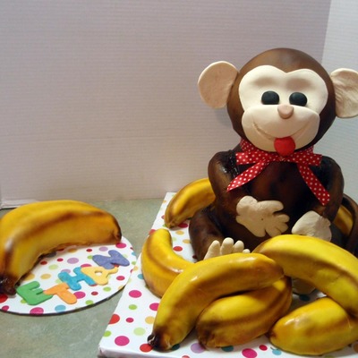 Monkey Themed 1St Birthday And Smash